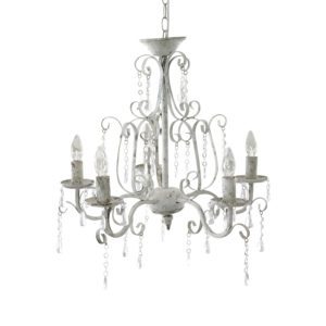 lampadario chic antique 5 luci