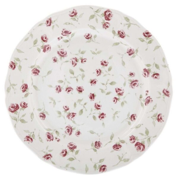 Vassoio rotondo Blanc Mariclo "Floret"
