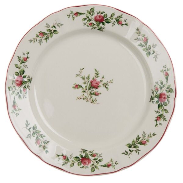 Vassoio rotondo Blanc Mariclo "Moss Rose"