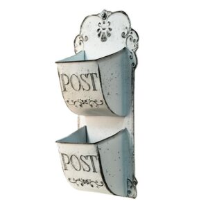 6y4783 cassetta postale 231046 cm bianco metallo buca belle lettere