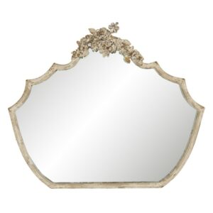 52s235 specchio da parete 70x58 cm crema rettangolare specchio grande specchio parete