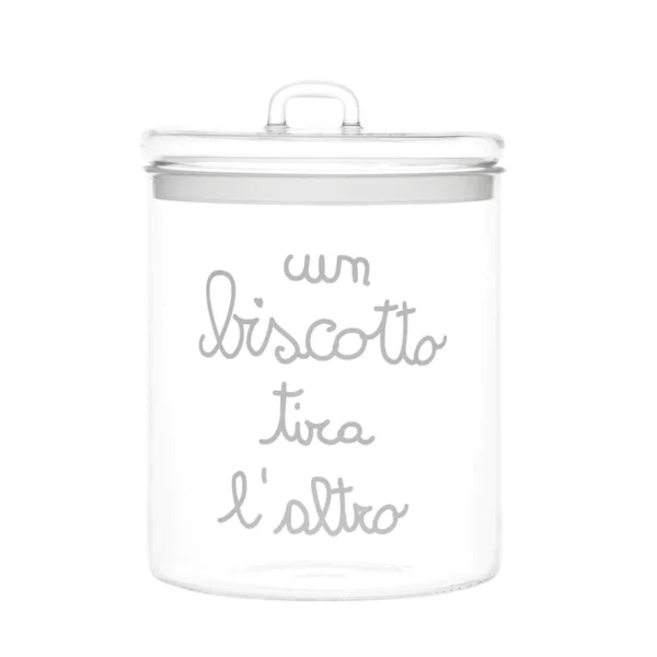 Biscottiera "Un biscotto tira l'altro" Simple Day