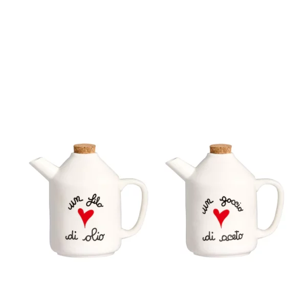 Set olio aceto Simple Day "Cuore"