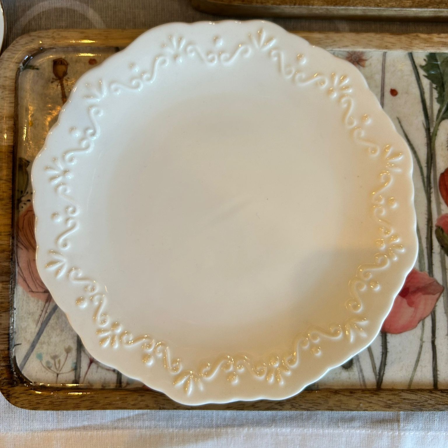 6 Piattini da dolce Chic Antique "Provence Collection"
