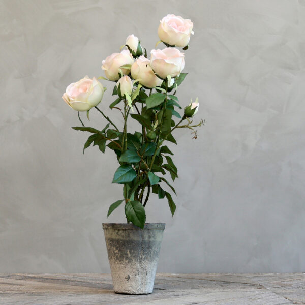 Fiore rosa artificiale Chic Antique