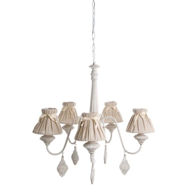 Lampadario Blanc Mariclo "Eurydice Collection" con cappellini