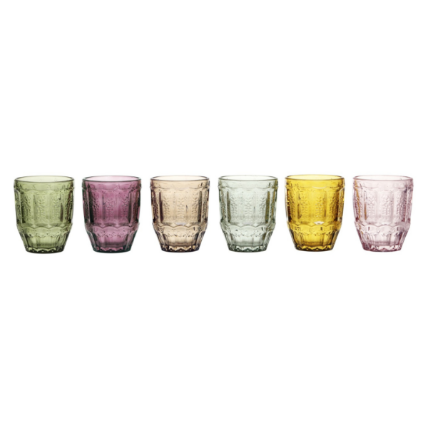 6 bicchieri colorati Chic Antique "Saint-Émilion Collection" - immagine 2