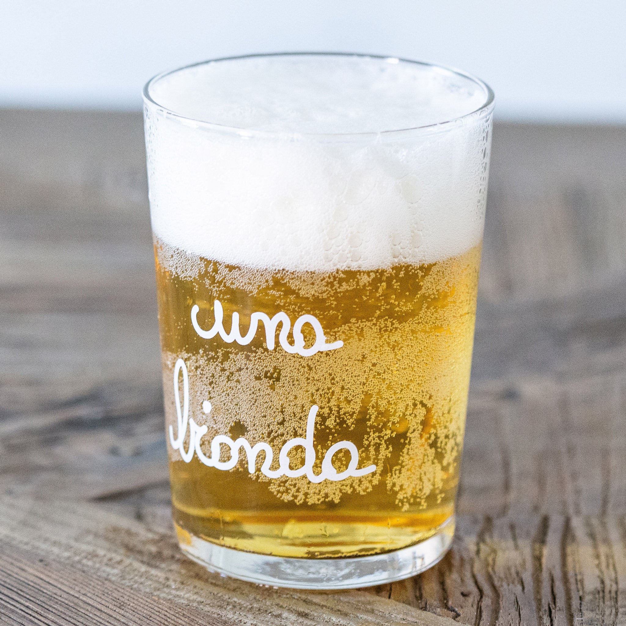 Set 6 bicchieri birra "Una Bionda" Simple Day