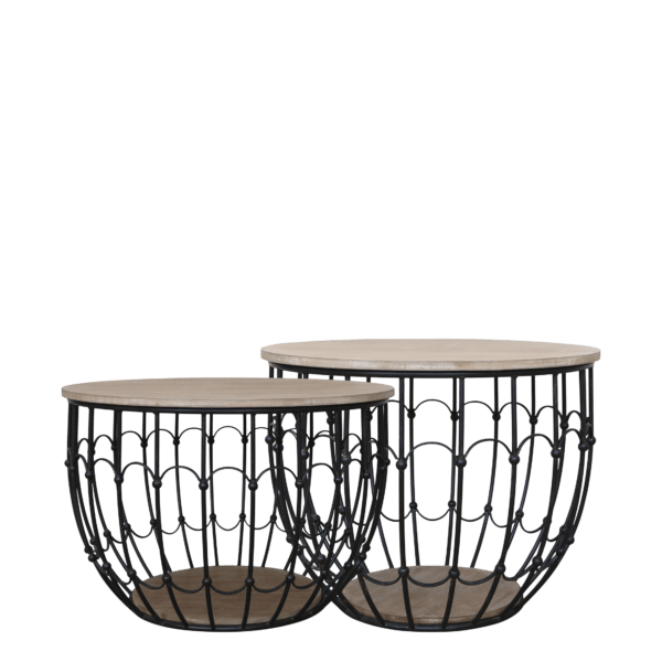 Set 2 tavolini Chic Antique Coffee Table Collection