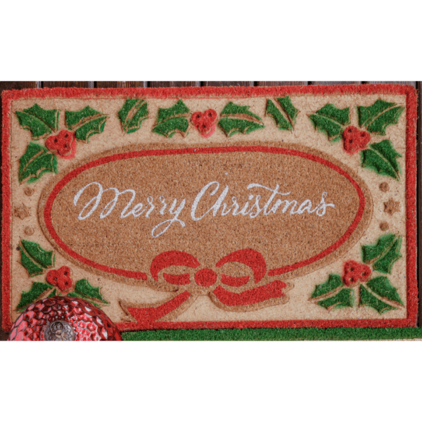 Zerbino natalizio "Merry Christmas" Embossed Collection 40 x 70