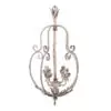 Lampadario sospensione 4 luci "cestino" Clayre & Eef