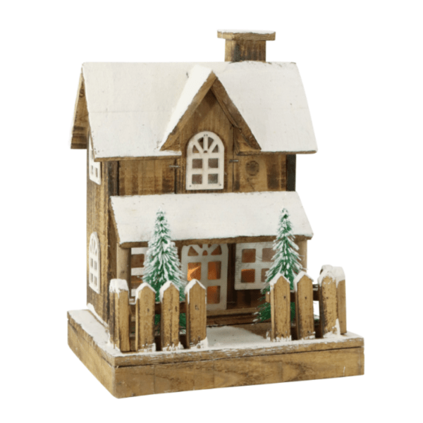 Casetta natalizia luminosa "Winterwonderland Collection" Hoff Interieur