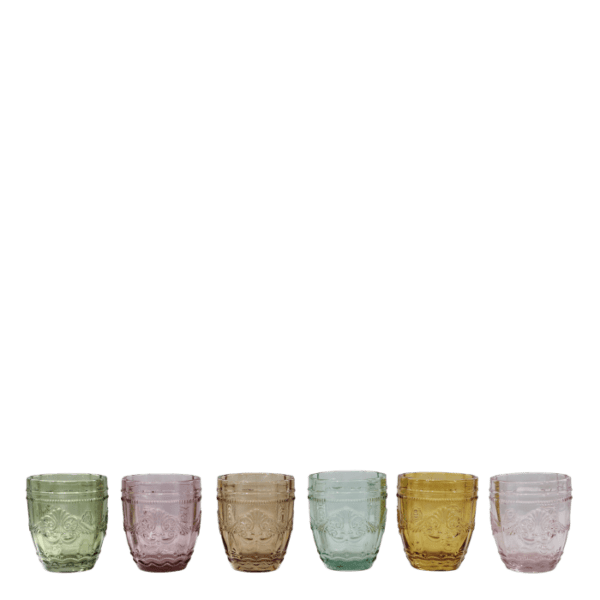 6 bicchieri colorati Chic Antique "Saint-Émilion Collection" - immagine 2