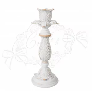 Candeliere porta candela Coccole di Casa "Pland Collection" h.22cm