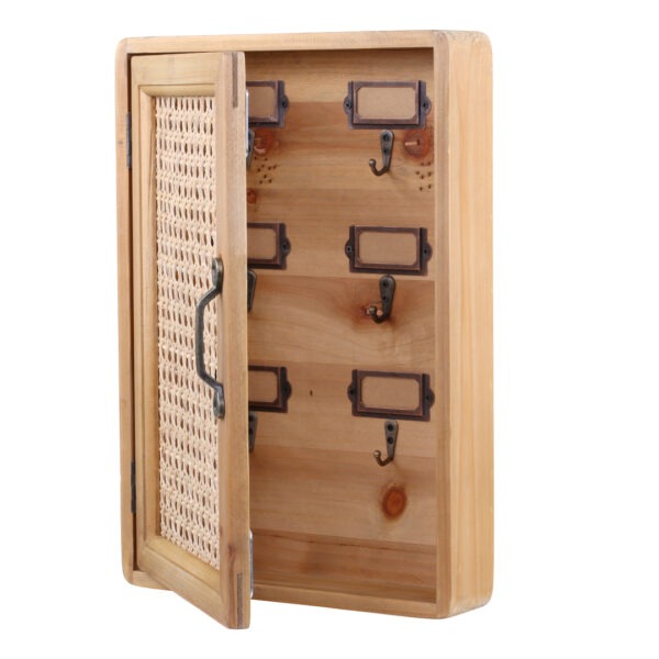 Porta chiavi da parete in rattan Chic Antique