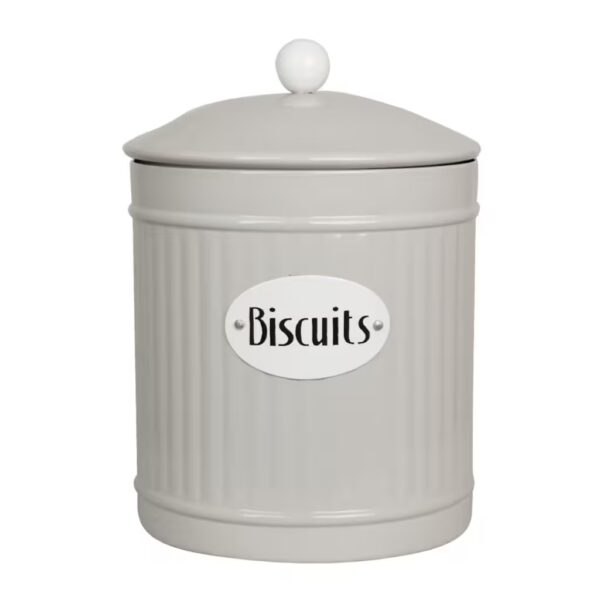 Barattolo biscotti Strömshaga "Tin Hugo biscuits Beige"