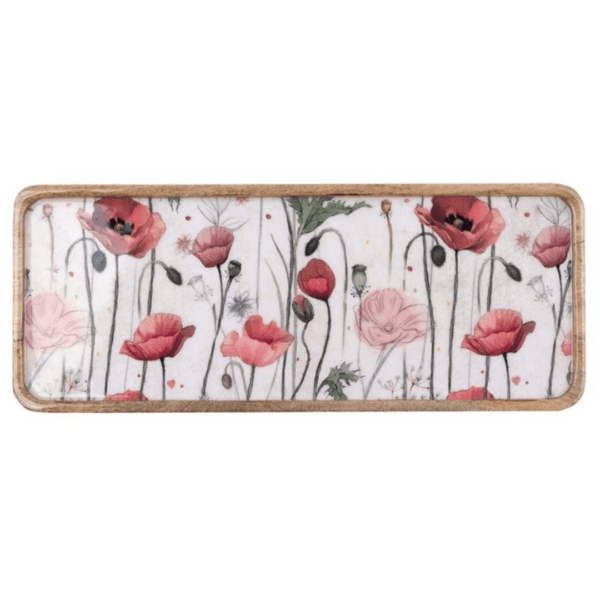 Vassoio Blanc Mariclo "Coquelicot Collection" 50 x 20