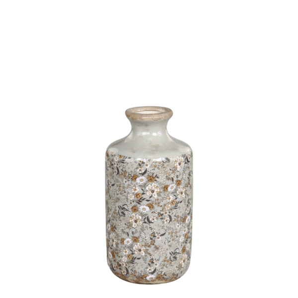 Vaso Chic Antique con motivo floreale