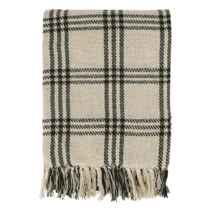 Plaid con motivo a righe Chic Antique