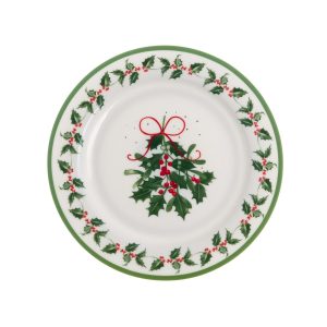 Piattino Natale "Holy Night" Blanc Mariclo