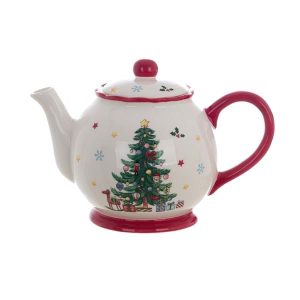 Teiera Natale "Amaryllis Collection" Blanc Mariclo
