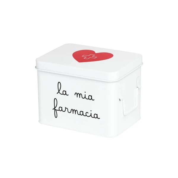 Scatola in acciaio verniciato La mia farmacia - piccola