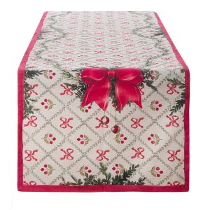 Runner Blanc Mariclo 50 x 180 "Favola di Natale Collection"