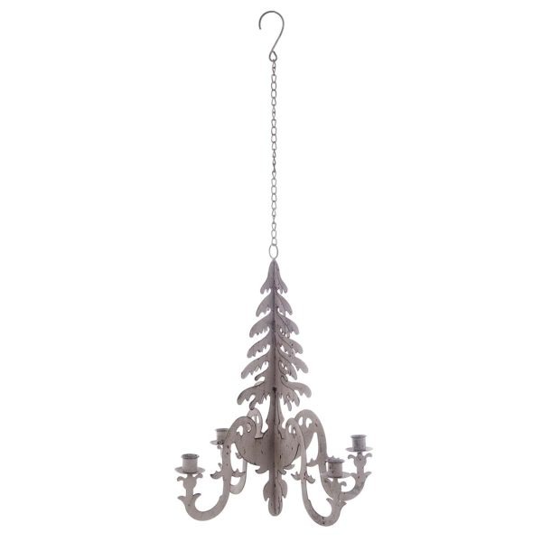 Porta candele da soffitto Blanc Mariclo "Dulcis Memoria Collection" H 83cm.