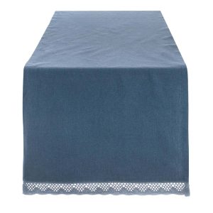 Runner con pizzo 45 x 140 Blanc Mariclo "Infinity Collection"