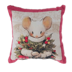 Cuscino Blanc Mariclo "Favola di Natale Collection" 15 x 15 cm.