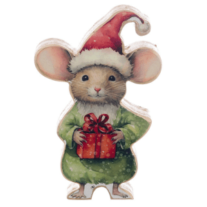 Topolino Blanc Mariclo "Favola di Natale Collection" H.29cm.