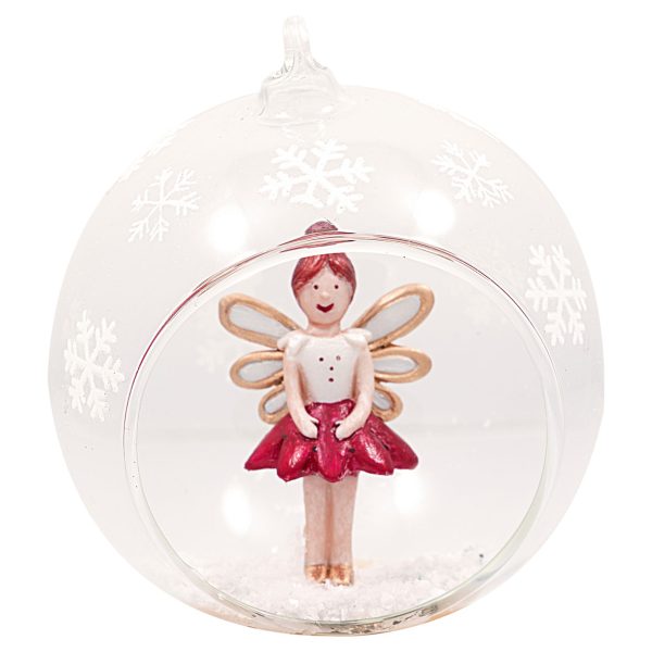 Decorazione pallina di natale Greengate "Ballerina gold Collection"