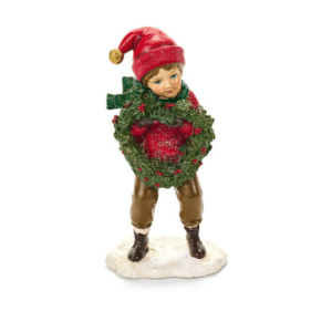 Decorazione bimbo “Storie di natale Collection” – Nuvole di Stoffa H.12.5