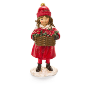 Decorazione bimba “Storie di natale Collection” – Nuvole di Stoffa H.12.5