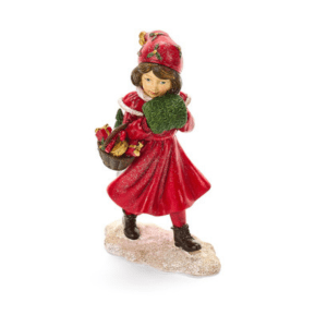 Decorazione bimba “Storie di natale Collection” – Nuvole di Stoffa H.19