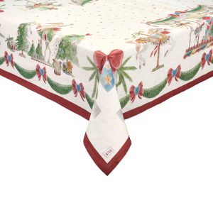 Tovaglia 160 x 260 La Giostra di Amelie Collection "Nuvole di Stoffa"