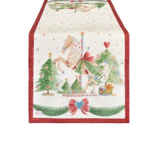 Runner 50 x 150 La Giostra di Amelie Collection "Nuvole di Stoffa"
