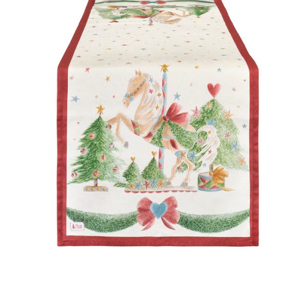 Runner 50 x 150 La Giostra di Amelie Collection "Nuvole di Stoffa"