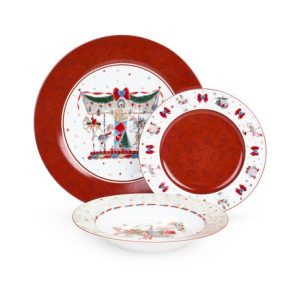 Servizio di piatti Giostra Collection "Nuvole di Stoffa"