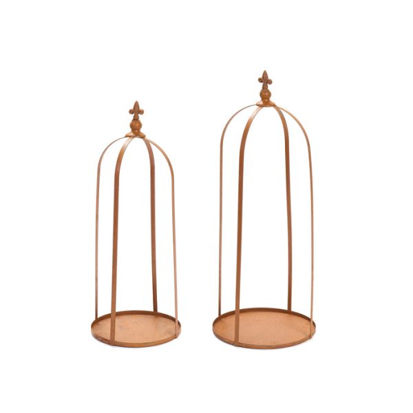 Set 2 lanterne in metallo “Bosco Incantato collection" – Nuvole di Stoffa