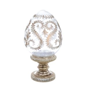 Uovo decorativo Blanc Mariclo "Nocturna aurea Collection"