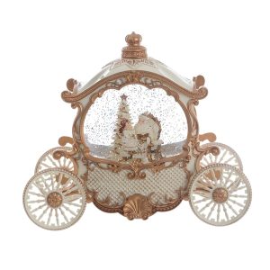 Carrozza con led e musica Blanc Mariclo "Dora Collection"