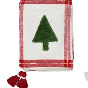 Plaid copritutto alberello Blanc Mariclo "Dora Collection"