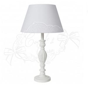 Lampada da tavolo Coccole di Casa bianca