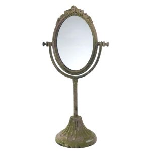 Specchio da appoggio orientabile Blanc Mariclò – Selva Antica Collection