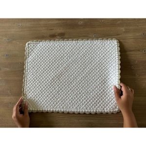 Tovaglietta americana bianca Blanc Mariclò