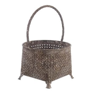 Cestino in ferro Blanc Mariclò – memoriae collection H40