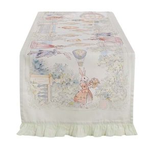 Runner Blanc Mariclò – Rococo Collection