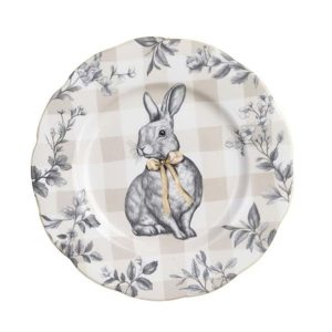 Piattino Blanc Mariclò – Vichy Collection - beige