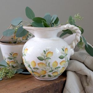 Limone Blossom Vaso con limoni e fiori – Chic Antique (Copia)
